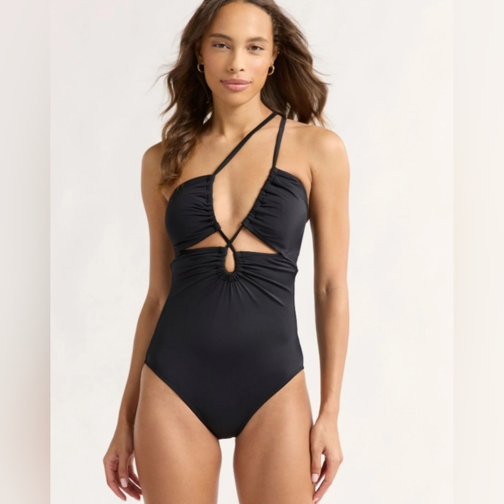 Sofia Vergara Claudia Wear 3 Ways One Piece Swimsuit XS
